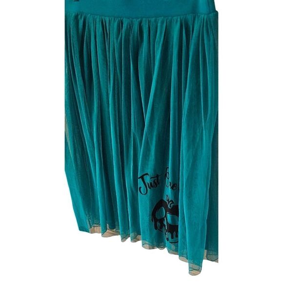 TORRID DISNEY RETRO VILLIANS COLLECTION Midi SKULL TULLE SKIRT 1X - Picture 3 of 16